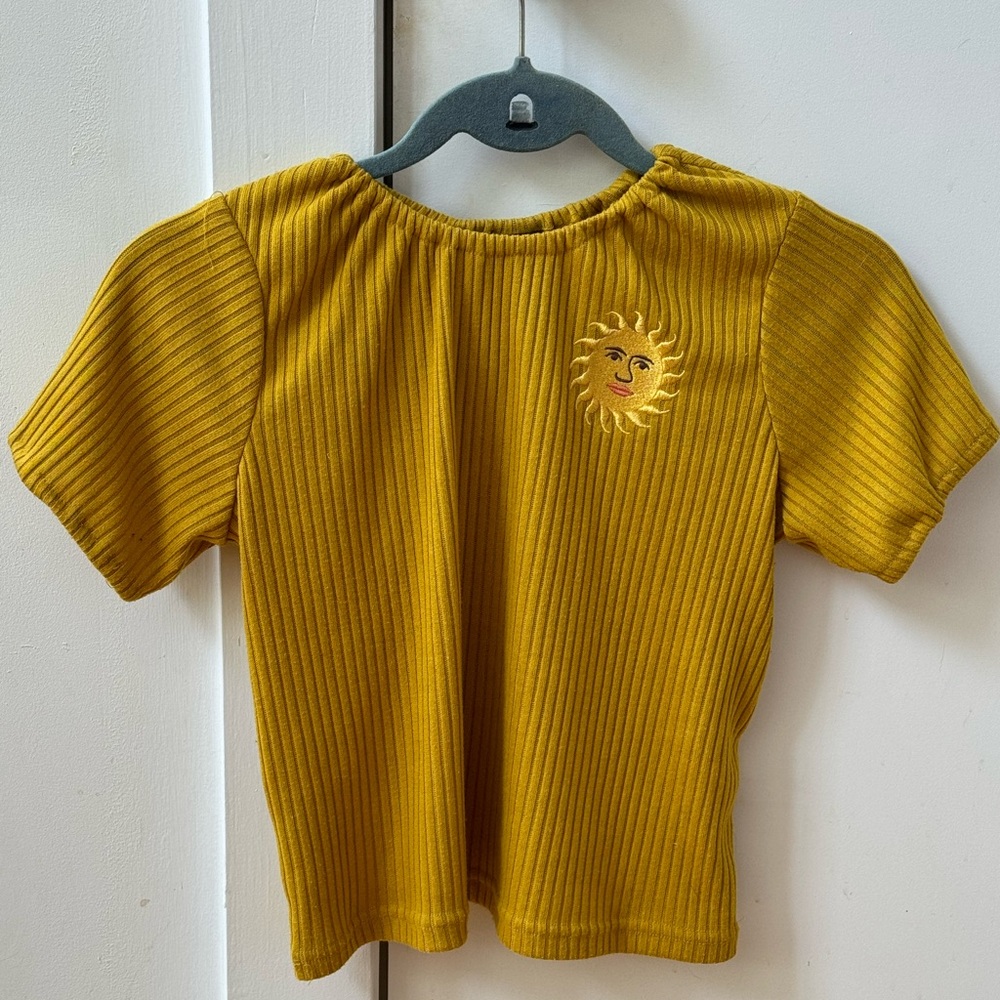 Samantha Pleet sunny crop tee!